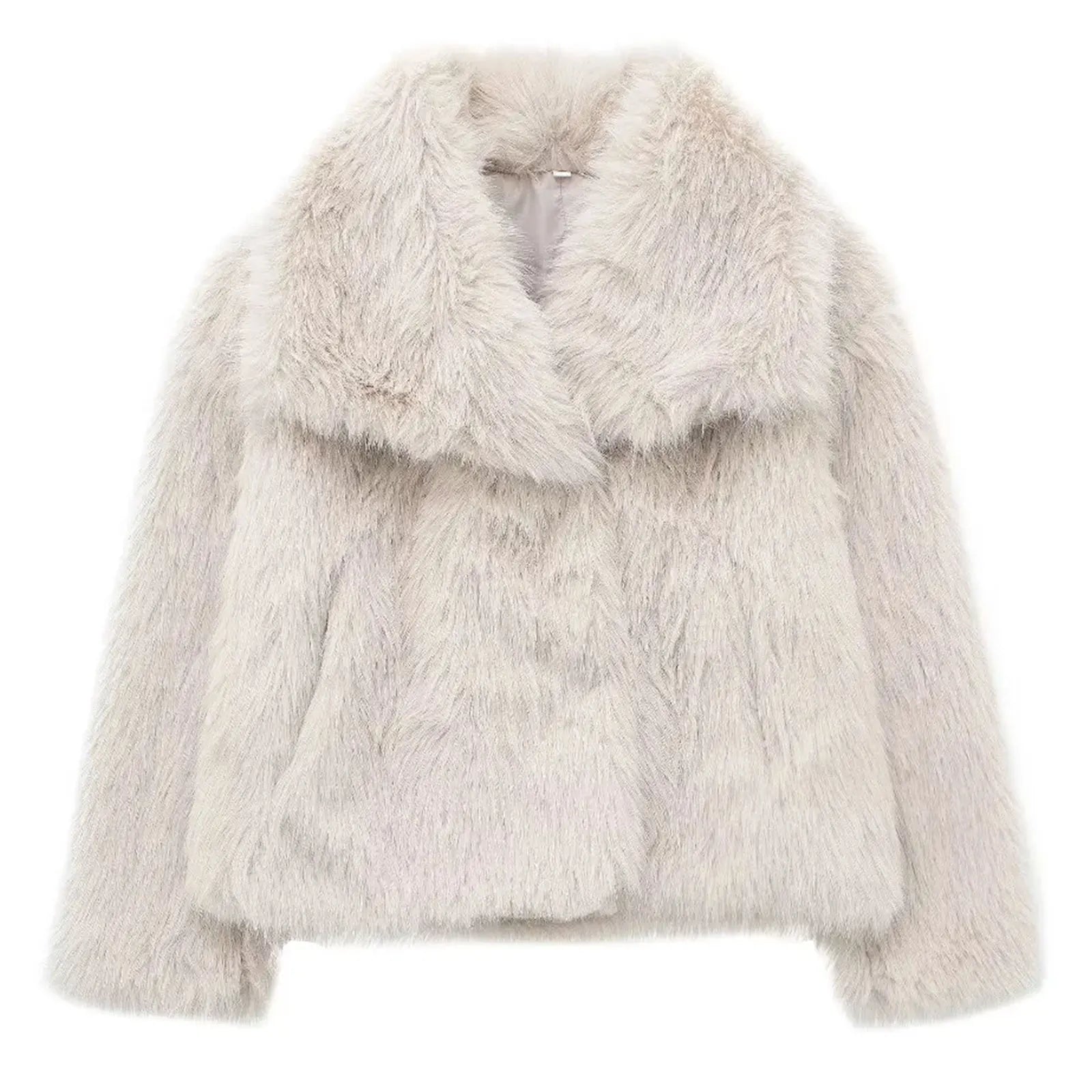 Women’s Faux Fur Coat
 معطف نسائي من الفرو