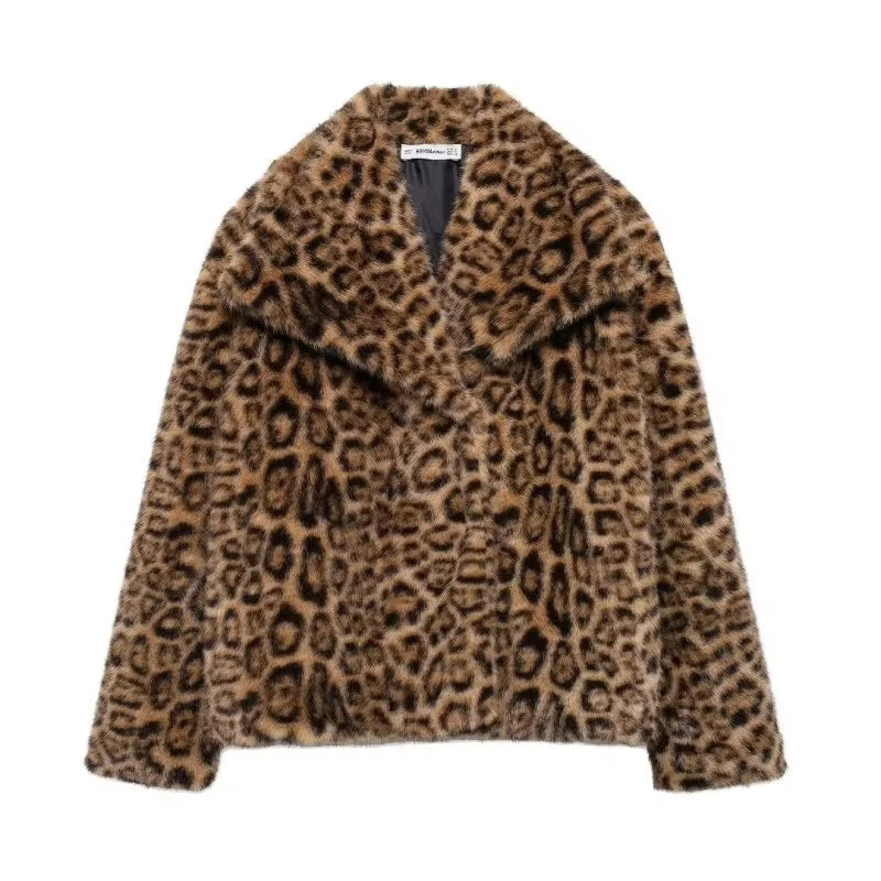 Women’s Faux Fur Coat
 معطف نسائي من الفرو