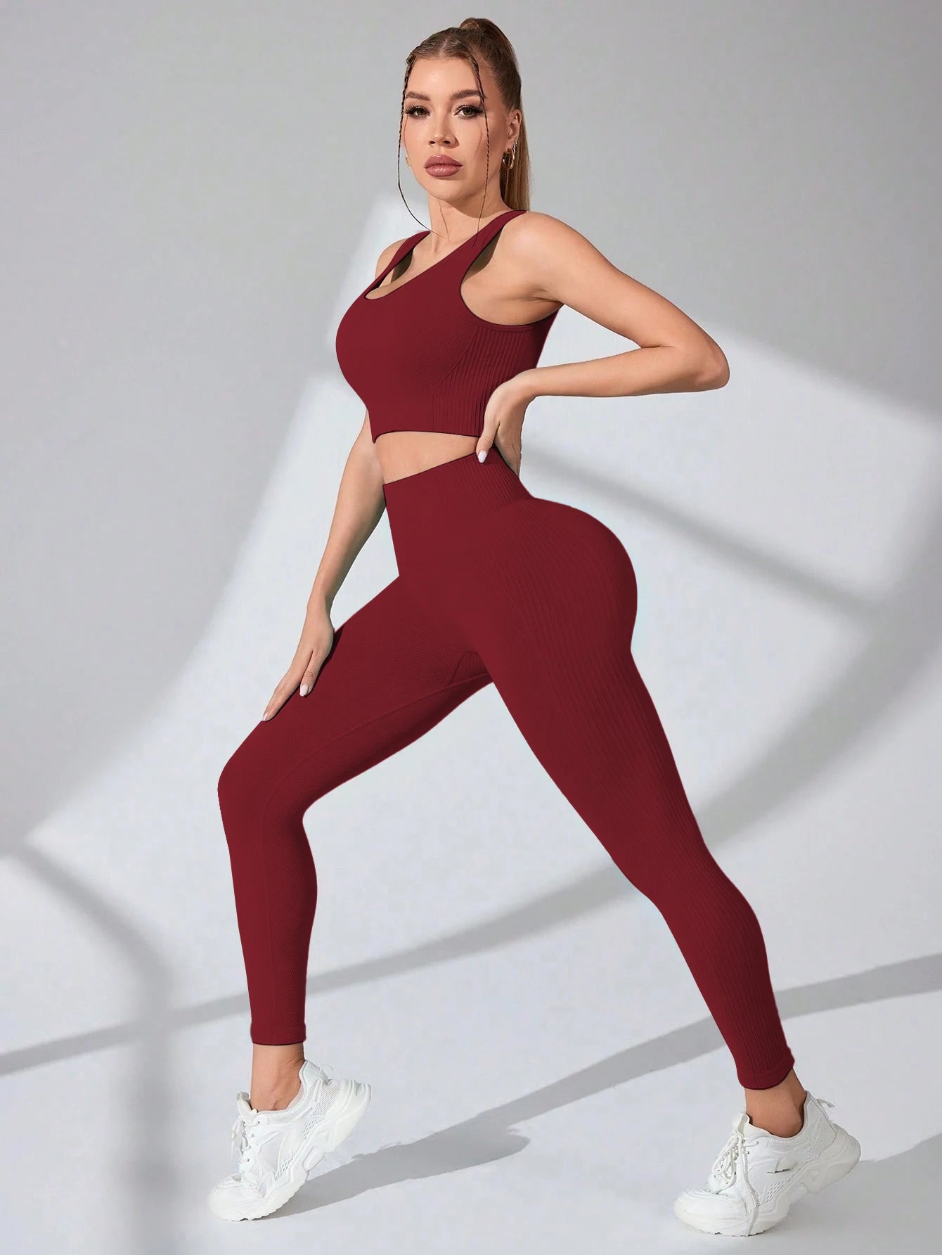 Lightweight women’s sports leggings, made for your active lifestyle with full comfort and trendy style all day long.