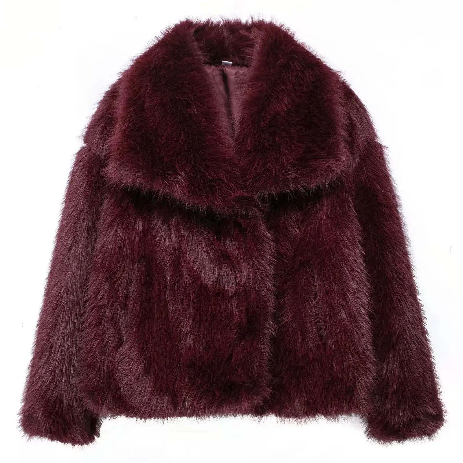 Women’s Faux Fur Coat
 معطف نسائي من الفرو