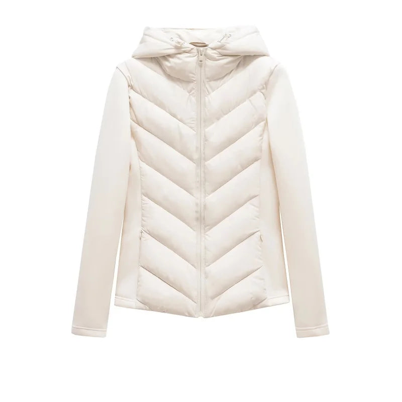Elevate your look with this refined jacket, blending elegance and comfort in perfect harmony. Its soft, premium fabric offers warmth and a graceful feminine touch, making it ideal for sophisticated daily wear or stylish trave